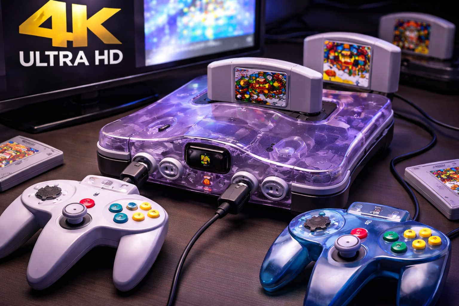 ModRetro M64 la nueva consola retro que resucita la Nintendo 64 a 4K