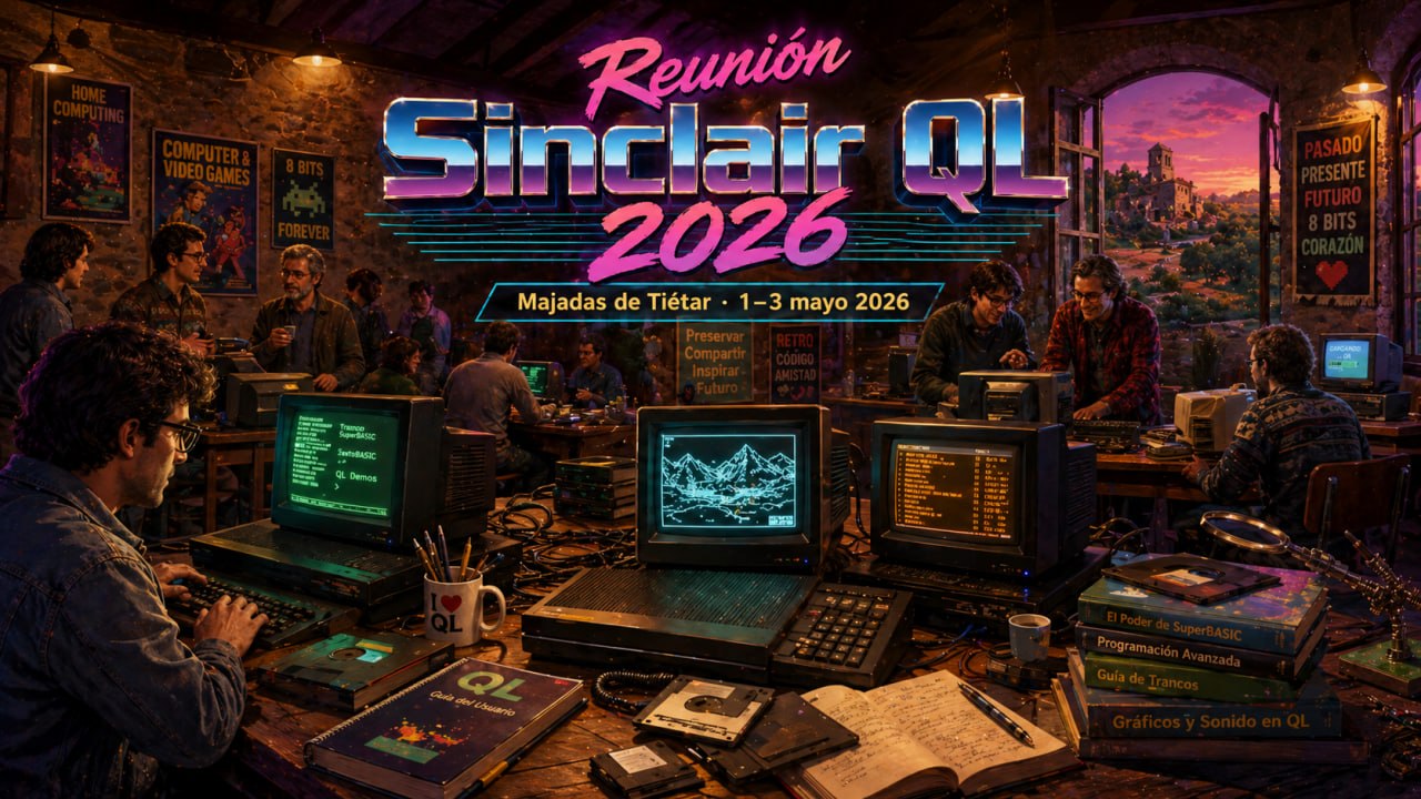 Reunión Sinclair QL 2026: el evento retro que conecta a usuarios y compatibles
