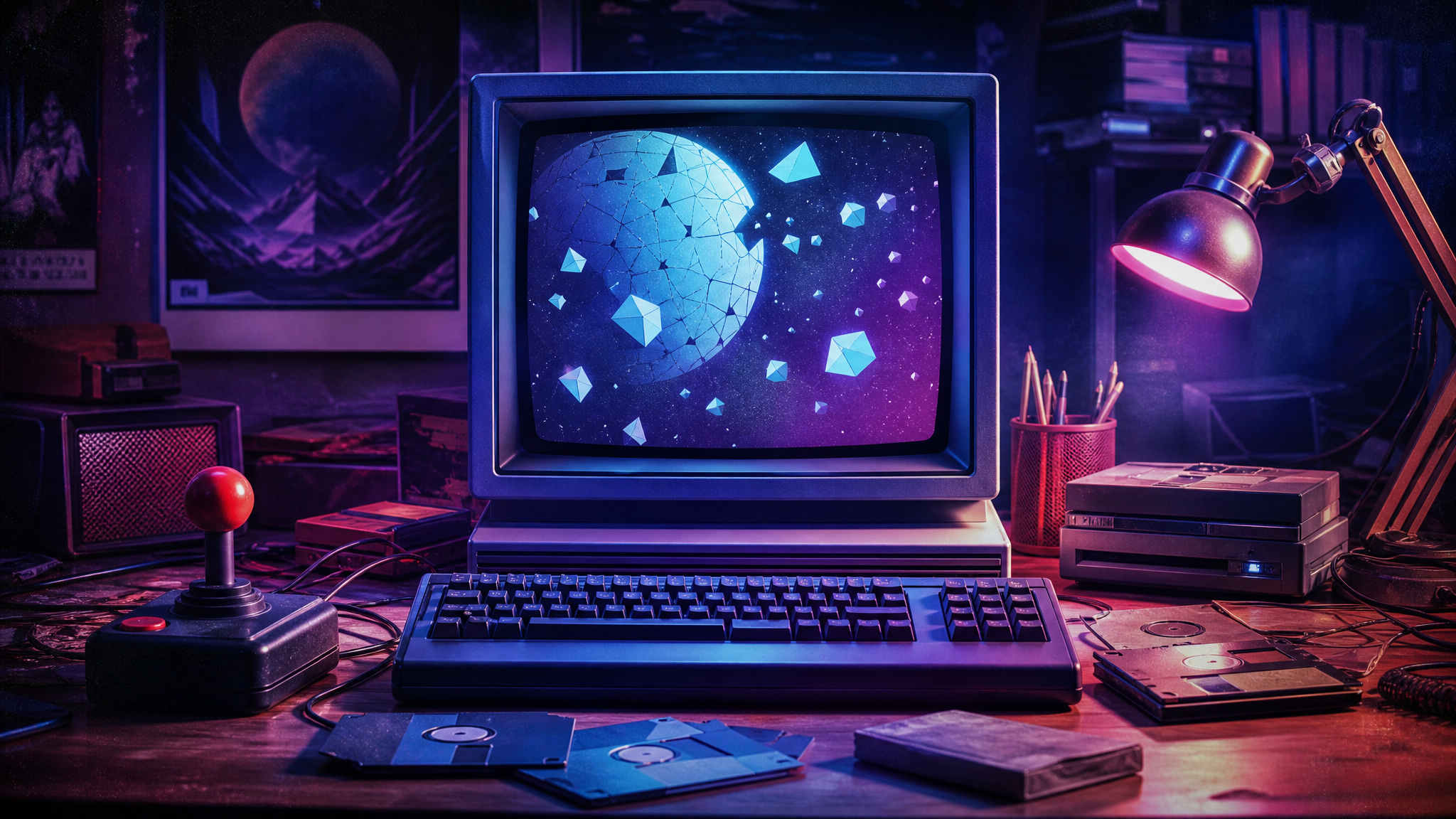 Lunadia para Commodore 64: nuevo reto espacial gratis para jugar en 2026