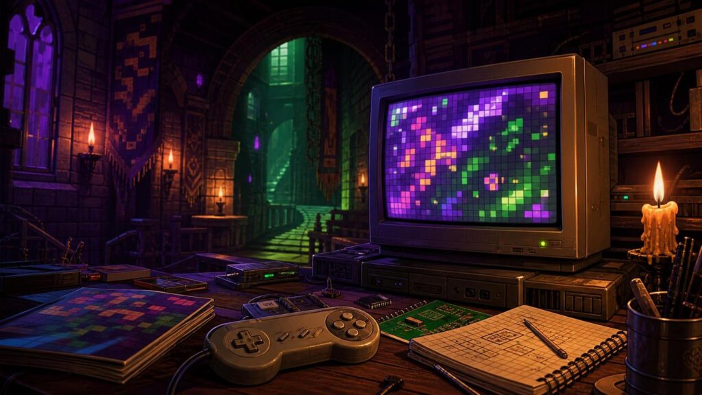 Castlevania en SNES estrena una mejora visual de 16 bits